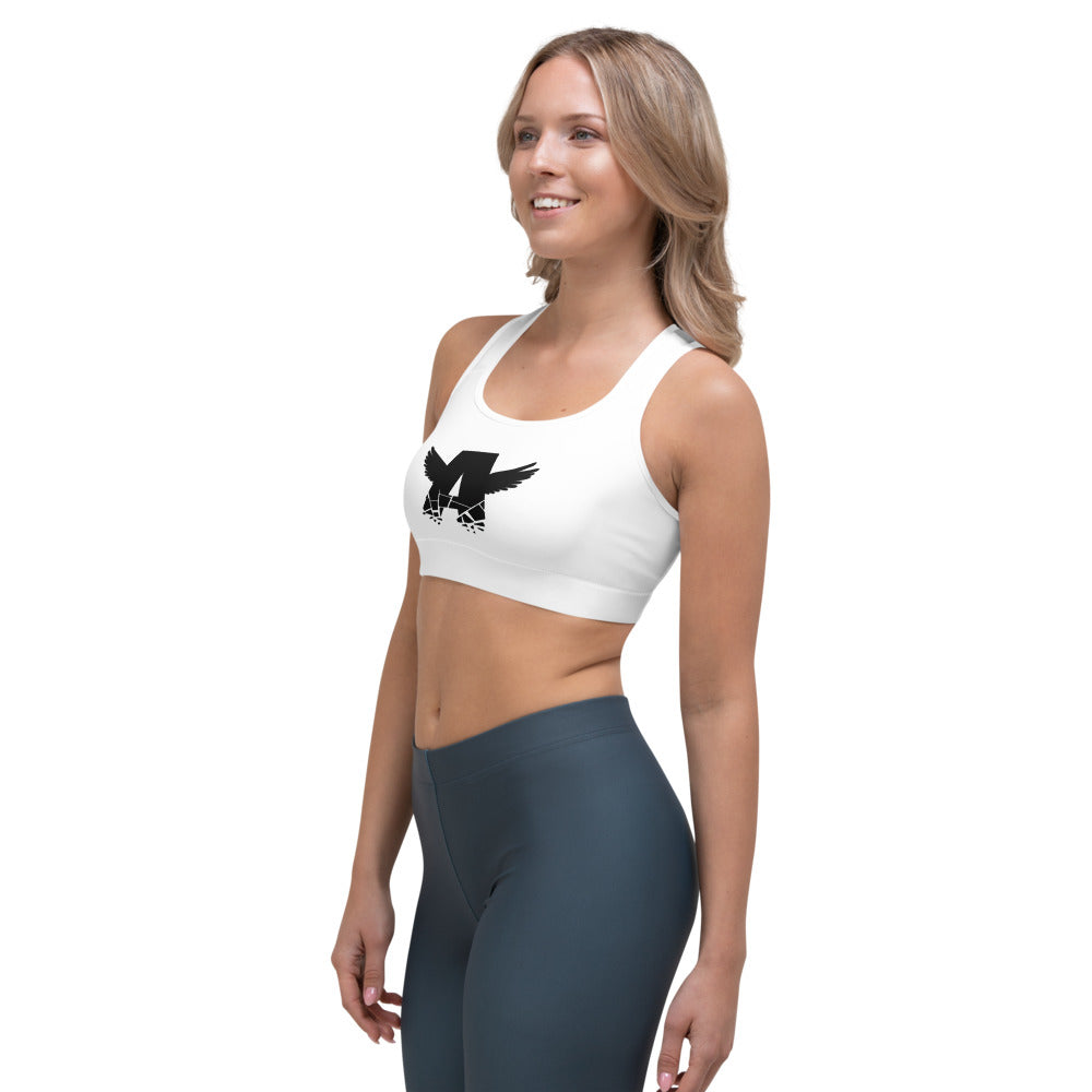 Sports Bra | BLACK LOGO